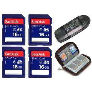   Memory Card Bonus Pack Kit Includes Card Reader and Card Case/Wallet