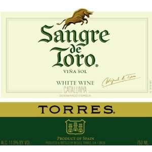  Torres Sangre de Toro White 2010 Grocery & Gourmet Food