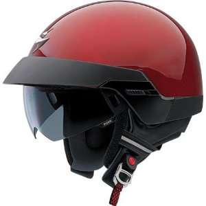  Scorpion EXO 100 Solid Half Helmet Small  Red Automotive