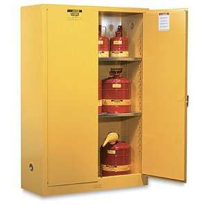  Safety Storage Cabinets   65 x 43 x 18, 45 Gallon with 2 