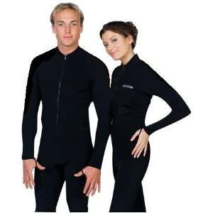 New Tilos Lycra Full Skin Suit for Scuba Diving & Snorkeling (Black 