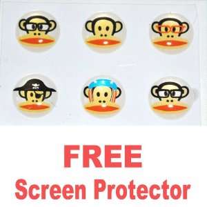  Paul Frank Home Button Sticker for Apple Ipad/iphone 3g/4g 