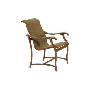   Arm Patio Dining Chair Textured Shell Finish Patio, Lawn & Garden