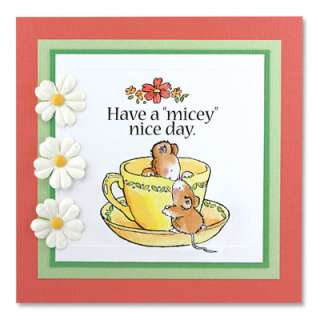 MICEY DAY Penny Black Clear Acrylic Art Stamps Mouse/Mice/Critters 