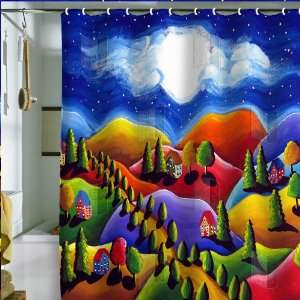  Shower Curtain Peace on Earth (by DENY Designs)