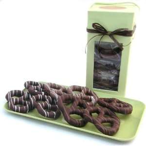 Chocolate Covered Pretzel Twists  Grocery & Gourmet Food