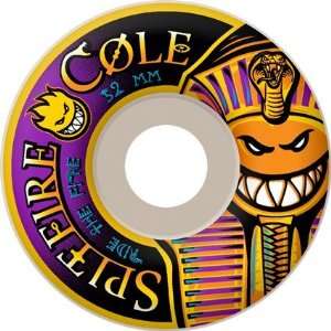  Spitfire Cole Pharaoh 53mm Skate Wheels