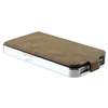   compatible with apple iphone 4 4s brown with chrome sides quantity