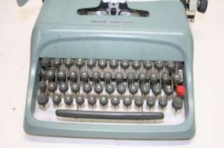 Vintage Olivetti Underwood Studio 44 Typewriter Parts Repair  
