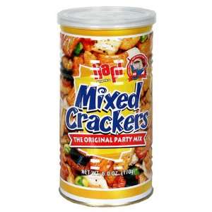 Hapi Mixed Crackers Snack, 6 Ounce Cans Grocery & Gourmet Food