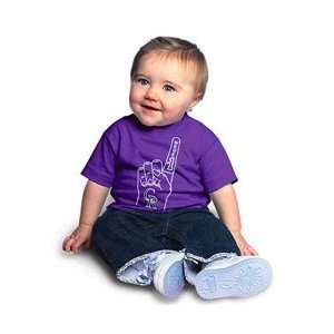   Rockies Infant #1 Fan T Shirt by Soft as a Grape   Purple 6 Months