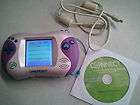 Pink/Purple LEAPSTER 2 Game system with 3 games