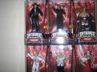 WWE Entrance Greats Rock Undertaker Triple H LOT of 7  