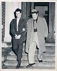 1952 Wyandotte, Michigan Sheriff Willard Barnes & Murder Suspect Press 