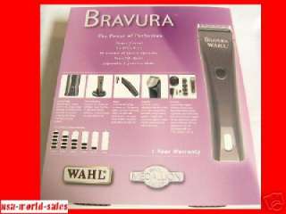 WAHL Bravura PRO Rechargeable ANIMAL HAIR Clipper NEW  