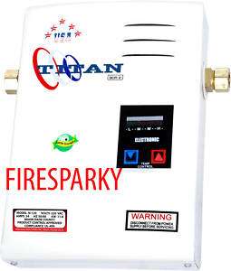 TITAN TANKLESS WATER HEATER N 75   