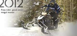 NEW 2012 Yamaha PHAZER RTX Snowmobile 4 Stroke High Torque Twin 