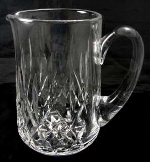 Waterford Lismore Crystal Vertical Cut Pitcher Jug 2.75 Pounds 32 Oz 