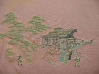 Pink Jukou Ori Haori Fabric Bolt w/Nanban sen L583  