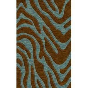    Rugstudio Riley DL19 Rain Caramel 8 Round Area Rug