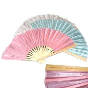  Personalized Fans   Personalized Wedding Fans in 3 Colors 