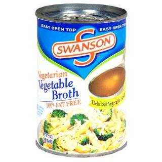 Swanson Vegetarian Vegetable Broth, 14 oz
