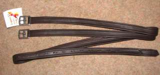   No Stretch Bonded Nylon Reinforced Long Saddle Stirrup Leathers  