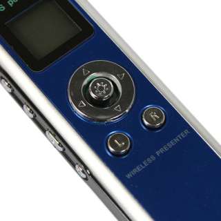USB Wireless Remote Presenter Laser Pointer Mouse Blue  