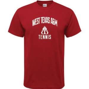   Buffaloes Cardinal Red Tennis Arch T Shirt