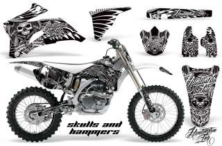   STICKER NUMBER PLATE GRAPHIC DECAL YAMAHA YZ450F YZ YZ250F 06 09 HSHW