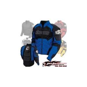  Icon TiMAX 2 Mesh Jacket   Medium/Blue Automotive