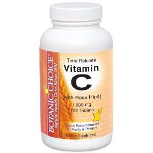  Botanic Choice Vitamin C Time Release Tablets, 1000 Mg 