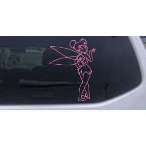  Tinkerbell blowing a kiss Cartoons Car Window Wall Laptop 