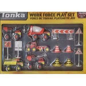  Tonka Work Force Play Set   Construction Toys & Games
