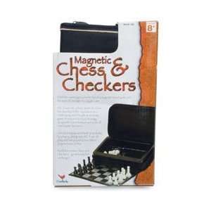  MAGNETIC CHESS AND CHECKERS GAMES Toys & Games