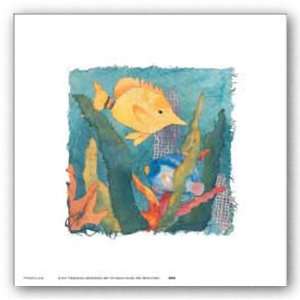  Linn Done   Tropical Fish III Size 10x10 Poster Print 