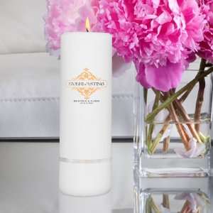    Personalized Colore Bliss Everlasting Unity Candle