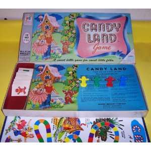   ORIGINAL VINTAGE 1955 CANDY LAND ANTIQUE BOARD GAME COLLECTIBLE TOY