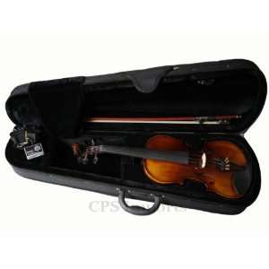  Violin Set in 3/4 Size  Free Brazilwood Bow, 2 Steel Core Violin 