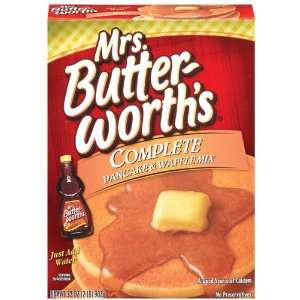  Mrs. Butterworths Pancake & Waffle Mix Complete   12 Pack 