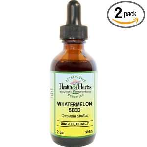   Health & Herbs Remedies Watermelon Seed, 1 Ounce Bottle (Pack of 2