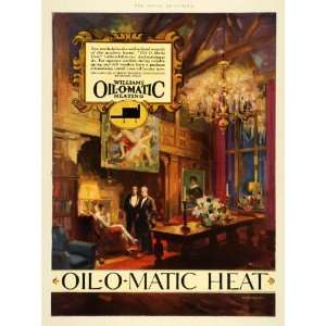 1927 Ad Chenoweth Art Williams Oilomatic Home Heating 