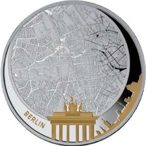   2011 5$ 2 Oz Silver Coin Limited Collector Edition Box Set ZOOM Berlin
