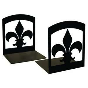  Fleur de Lis Bookends   Set of 2